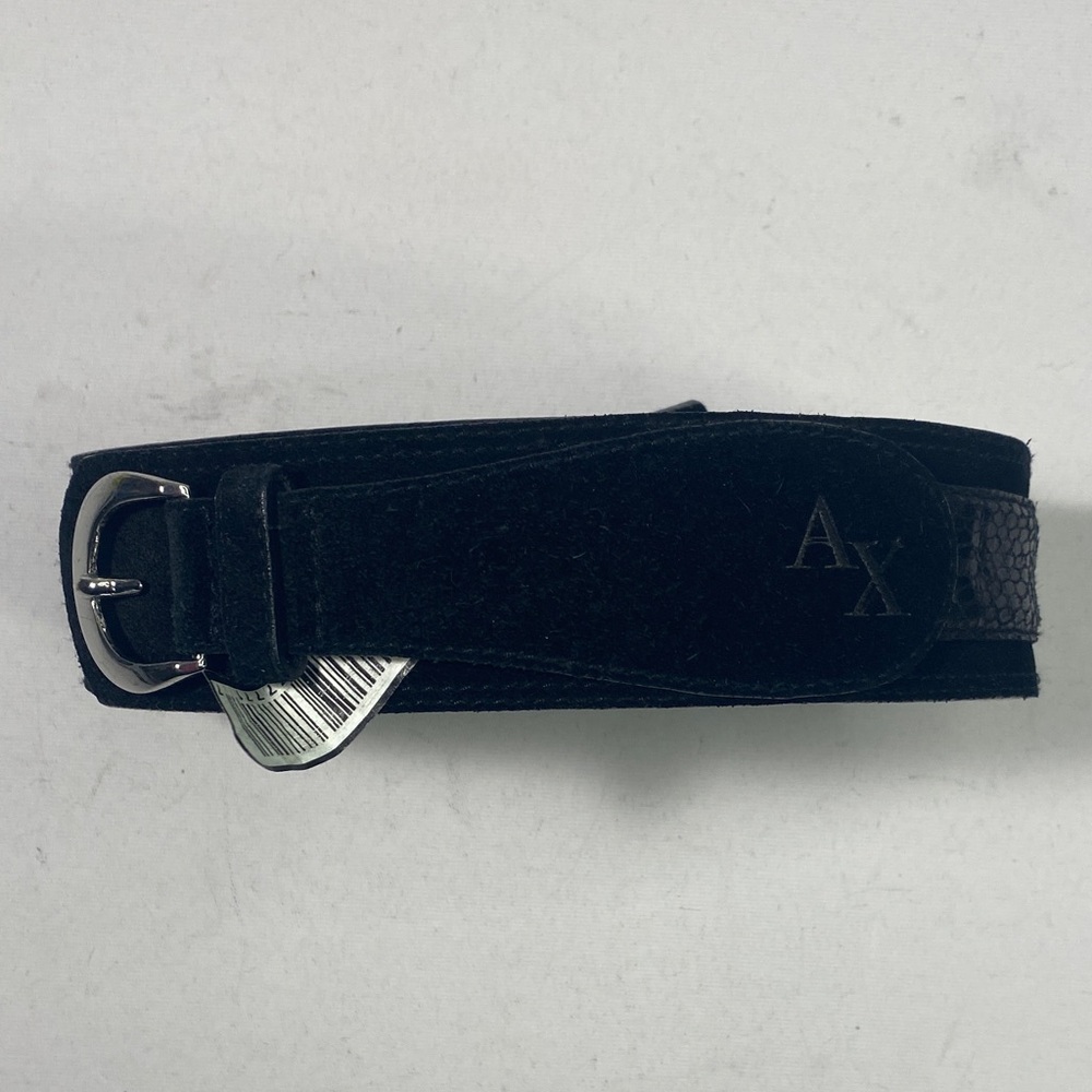 Armani Exchange Black Belt Bag